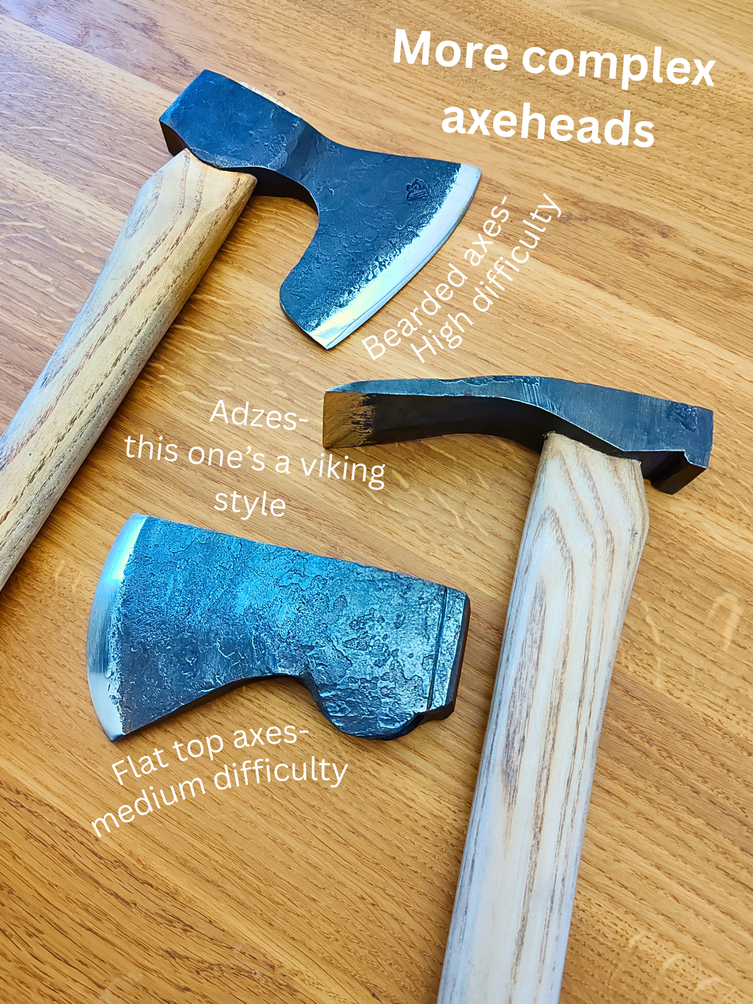 More complex axeheads More complex axeheads