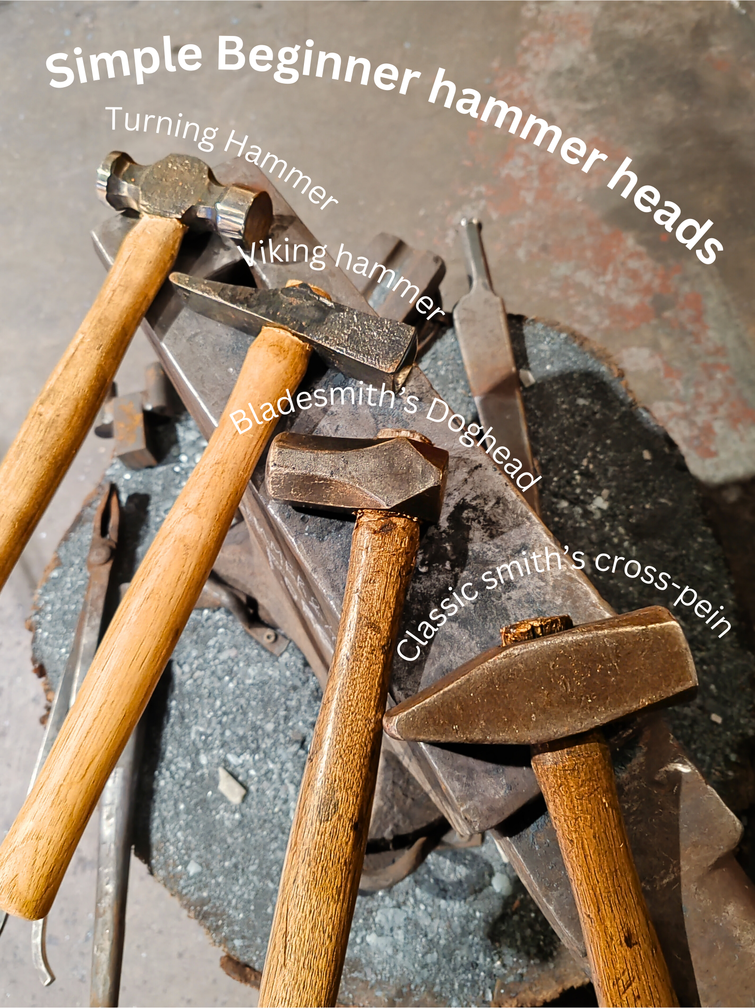 Simple Beginner hammer heads Simple Beginner hammer heads